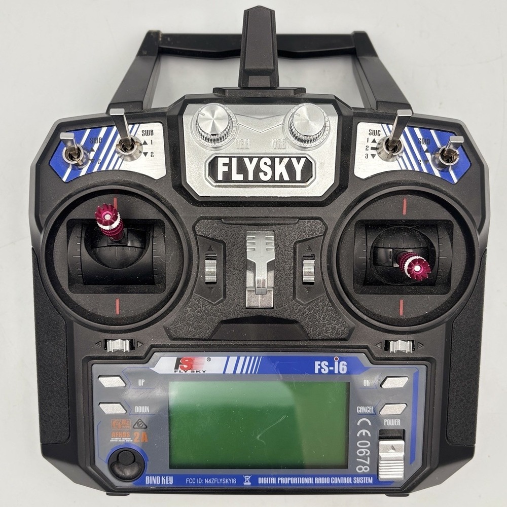 FlySky FS-i6 2.4GHz Console Transmitter Radio Control System 15 Years & Up